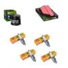 Wartungssatz Ölftilterset Zündkerzen spark splug passt an Suzuki Gsx-R 600 06-07 Wartungssatz Ölftilterset Zündkerzen spark splug passt an Suzuki Gsx-R 600 06-07