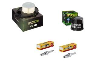 Wartungssatz �lfilterset Z�ndkerzen spark splug passt an Suzuki Vz 800 M 05-08
