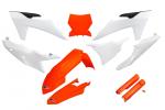 Verkleidungssatz Plastiksatz plastic kit fork passt an Ktm Sxf 250 450 23-25 o-w Verkleidungssatz Plastiksatz plastic kit fork passt an Ktm Sxf 250 450 23-25 o-w
