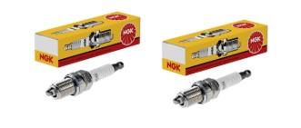 2x Ngk CR8EK Z�ndkerzen spark plug passt an Ktm Exc 400 Racing 00-07 Sx 520 Gsf