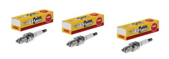 3x Ngk CR8EK Z�ndkerzen spark plug passt an Ktm Exc 400 Racing 00-07 Sx 520 Gsf