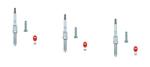 3x Ngk LMAR8D-J Z�ndkerze spark plug passt an Bmw C 600 12-15 passt an Can-Am