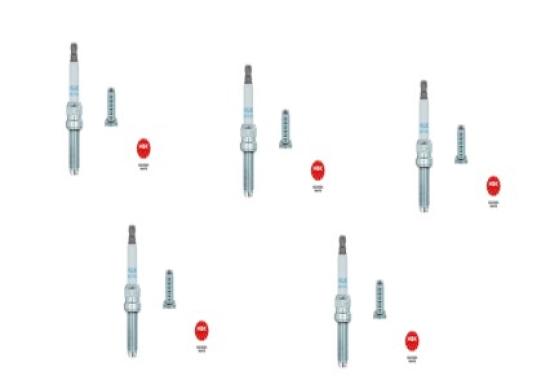 5x Ngk LMAR8D-J Zndkerze spark plug passt an Bmw C 600 12-15 passt an Can-Am