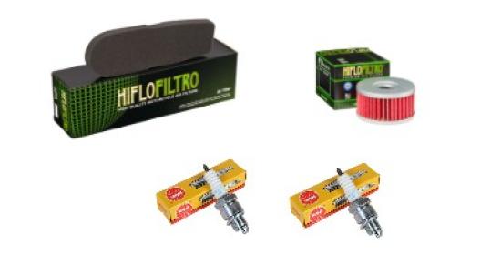 Wartungssatz �lfilterset Z�ndkerzen spark splug passt an Suzuki Vl 125 Intruder