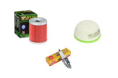 Wartungssatz �lfilterset Z�ndkerze spark splug passt an Suzuki Drz 125 L 07-21