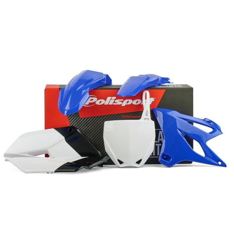 Verkleidungssatz Plastiksatz plastic kit passt an Yamaha Yz 85 15-21 blau-sw-w