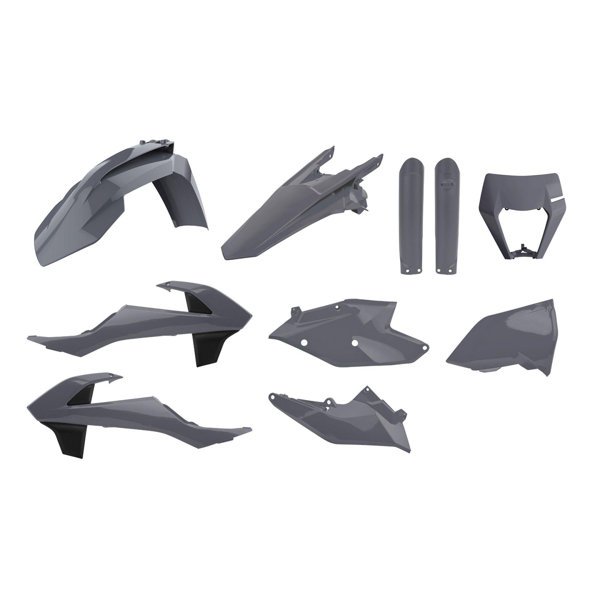 Verkleidungssatz Plastiksatz plastic kit passt an Ktm Exc Sx Sxf 125 200 250 300 gr 
