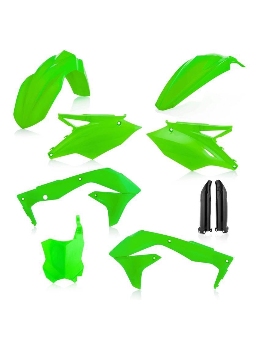 Verkleidungssatz Plastiksatz plastic kit passt an Kawasakii Kxf 450 16-18 neongr
