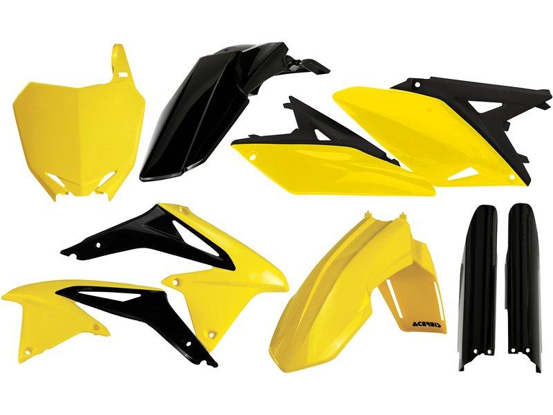 Verkleidungssatz Plastiksatz plastic kit fork passt an Suzuki Rmz 250 10-18 g-sw