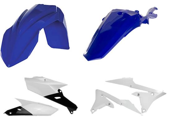 Verkleidungssatz Plastiksatz plastic kit passt an Yamaha Wrf 250 450 blau-wei�