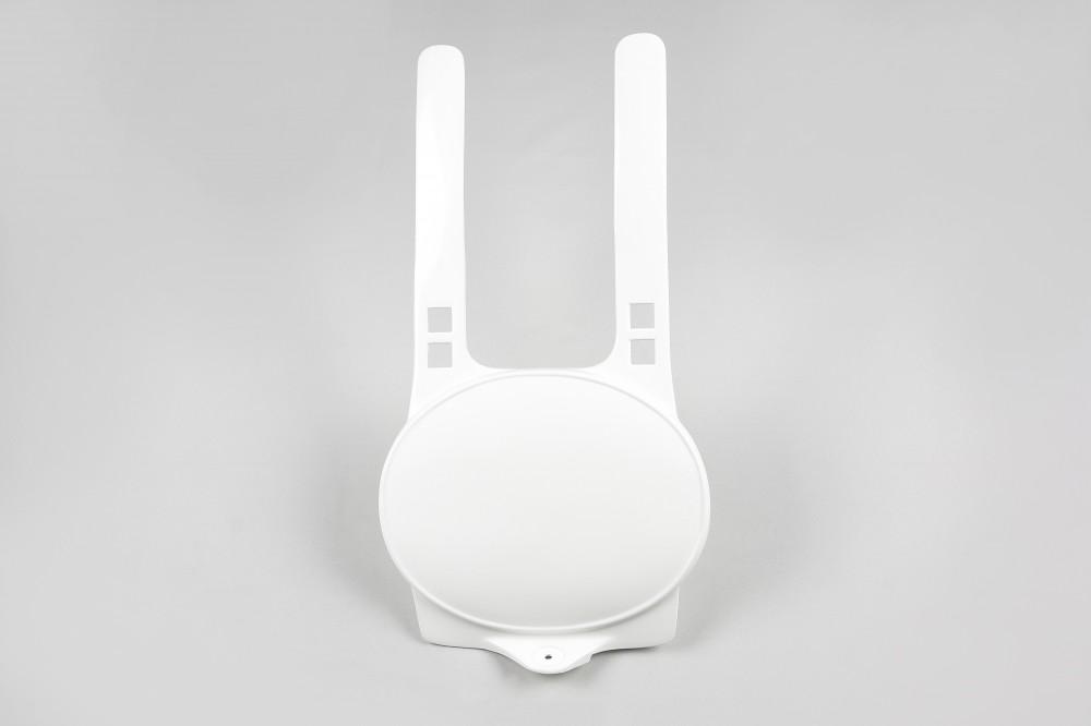 Startnummerntafel number plate cover passt an Ktm Mx 125 250 390 80-82 wei