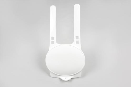 Startnummerntafel number plate cover passt an Ktm Mx 125 250 390 80-82 wei