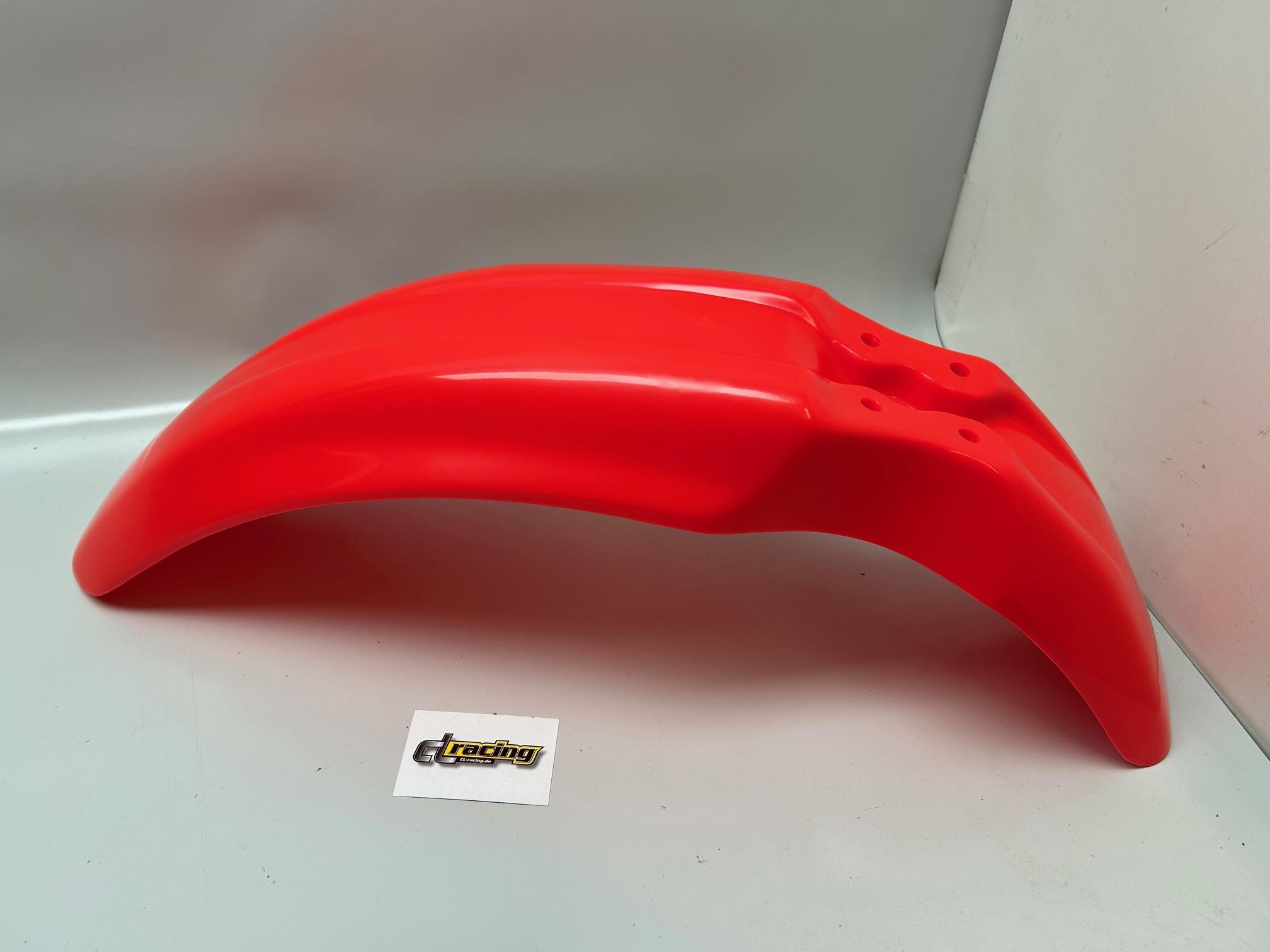 Schutzblech vorne Kotfl�gel fender passt an Honda Xr 250 400 96-04 neon rot