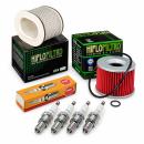 Wartungssatz �lfilterset Z�ndkerzen spark splug passt an Yamaha Fzr 1000 Genesis