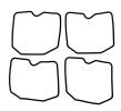 Schwimmerkammerdichtung gasket passt an Harley Davidson passt an Kawasaki Bj Gsf Schwimmerkammerdichtung gasket passt an Harley Davidson passt an Kawasaki Bj Gsf