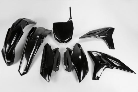 Verkleidungssatz Plastiksatz plastic kit passt an Yamaha Yzf Yz250f 2010 schwarz
