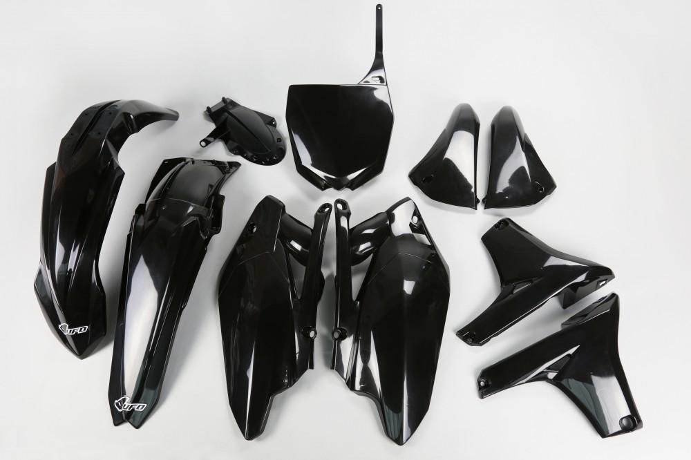 Verkleidungssatz Plastiksatz plastic kit passt an Yamaha Yzf Yz450f 2010 schwarz