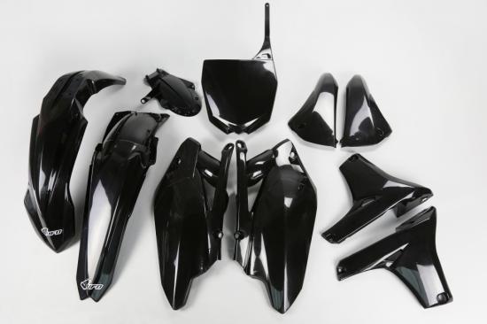 Verkleidungssatz Plastiksatz plastic kit passt an Yamaha Yzf Yz450f 2010 schwarz
