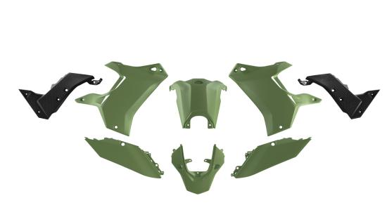Verkleidungssatz Plastiksatz plastic kit passt an Yamaha Xtz 700 Tenere 19-24 gr