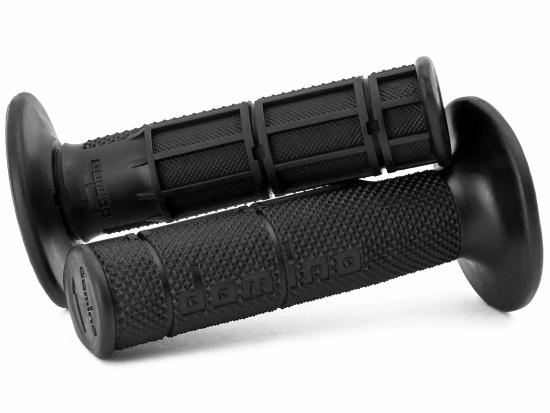 Domino Griffgummis Lenkergriffe Nut rubber grip Enduro Mx Motocross Quad schwarz