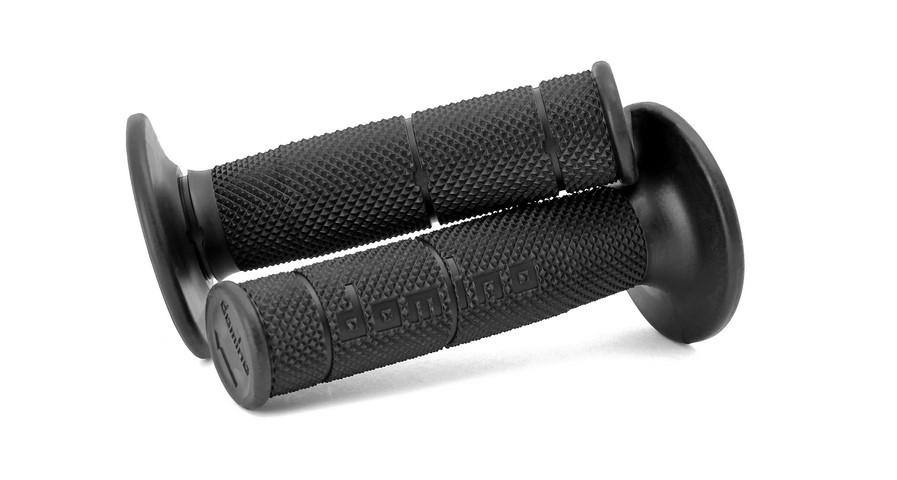 Domino Griffgummis Lenkergriffe Nut rubber grip Enduro Mx Quad Motocross schwarz