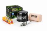 Wartungssatz �lfilterset Z�ndkerze spark splug passt an Kymco Mxu 500 L7 11-14