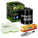 Wartungssatz �lfilterset Z�ndkerze spark splug passt an Piaggio X8 125 Lc Ac 200