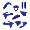 Verkleidungssatz Plastiksatz plastic kit passt an Sherco Se 125 Sef 250 450 blau