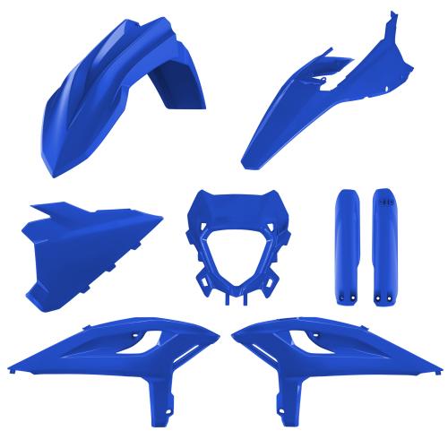Verkleidungssatz Plastiksatz plastic kit passt an Beta Rr 125 200 250 480 blau