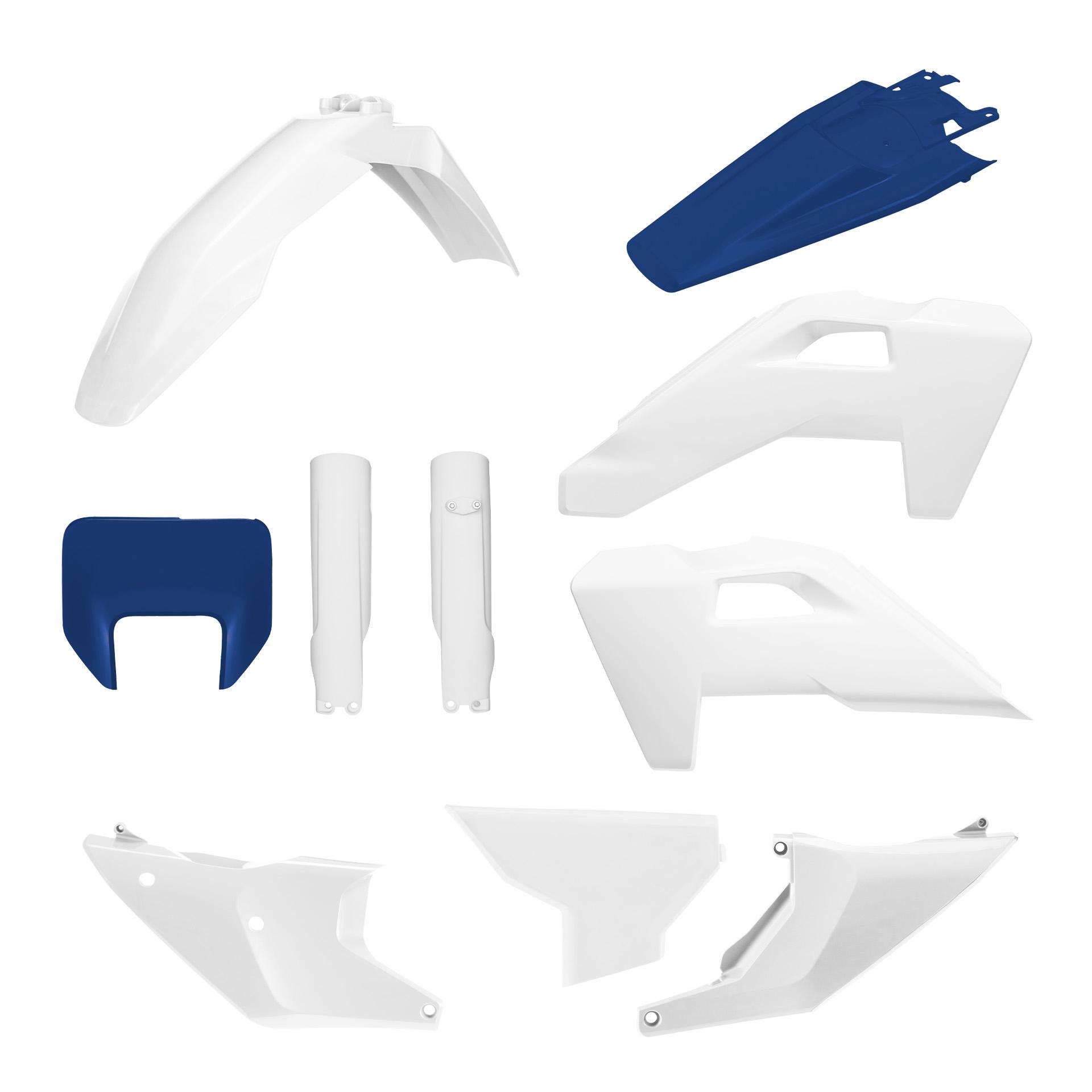 Verkleidungssatz Plastiksatz plastic kit passt an Husqvarna Fe 250 350 Te i w-bl