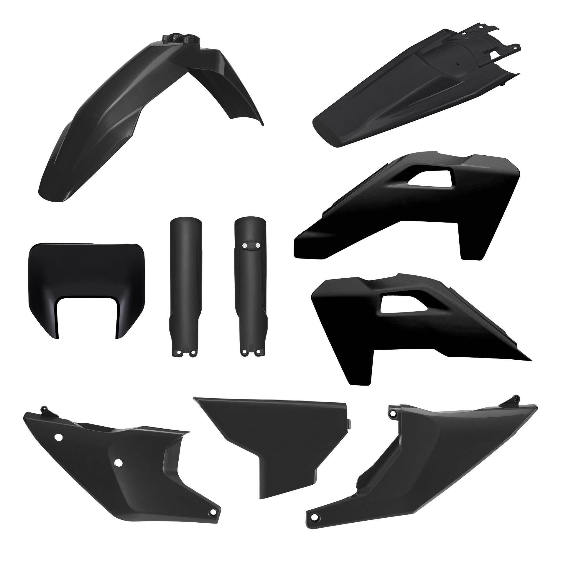 Verkleidungssatz Plastiksatz plastic kit passt an Husqvarna Fe 250 350 Te i sw