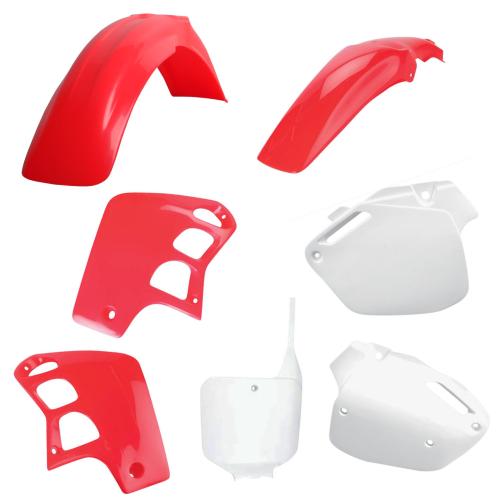Verkleidungssatz Plastiksatz plastic kit passt an Honda Cr 500 95-00 rot-wei�