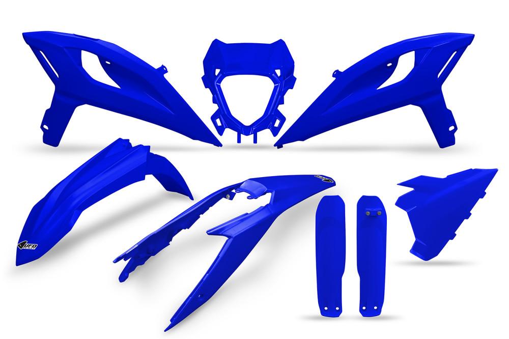 Verkleidungssatz Plastiksatz plastic kit fork passt an Beta Rr 250 450 2025 blau