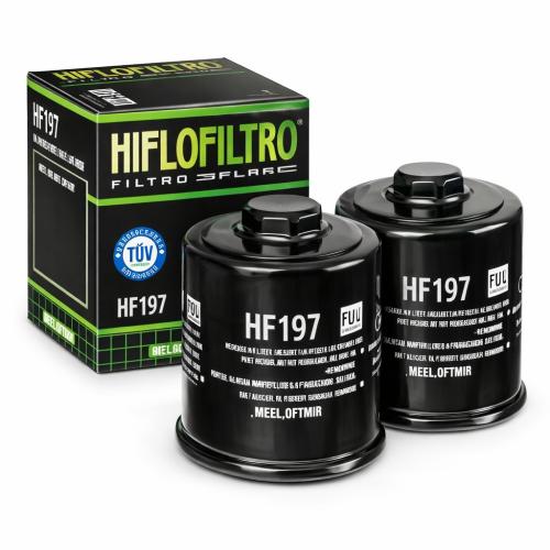 2x Hiflo HF197 �lfilter oilfilter passt an  Aeon Cobra 350 09-15 Gd 250 Gv T-Rex