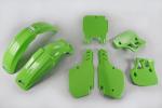 Verkleidungssatz Plastiksatz plastic kit passt an Kawasaki Kx 250 500 1989 grün Verkleidungssatz Plastiksatz plastic kit passt an Kawasaki Kx 250 500 1989 grün