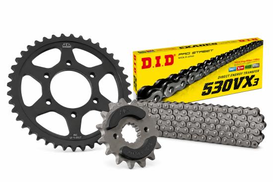Kettensatz Jt-Sprockets 15 x 45 Kettenrad Ritzel passt an Suzuki Gsf 1200 96-00