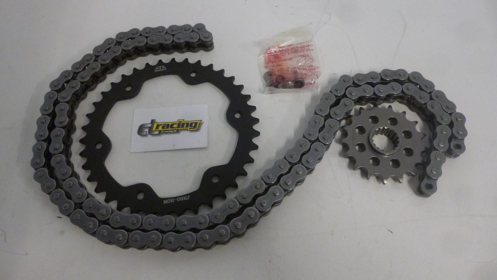 Kettensatz Jt-Sprockets 13x69 Kettenrad Ritzel passt an Aprilia Rx 125 18-23