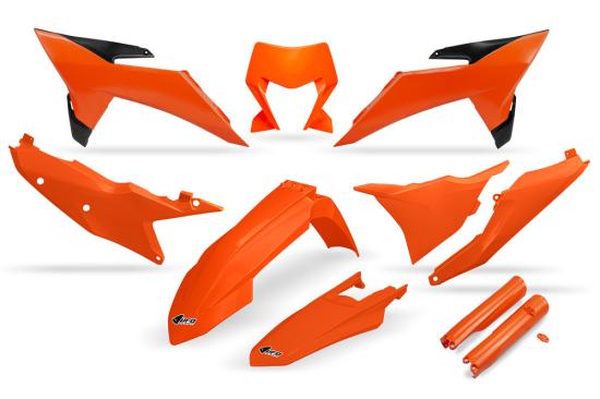 Verkleidungssatz Plastiksatz plastic kit fork passt an Ktm Exc Exc-f 250 2026 or