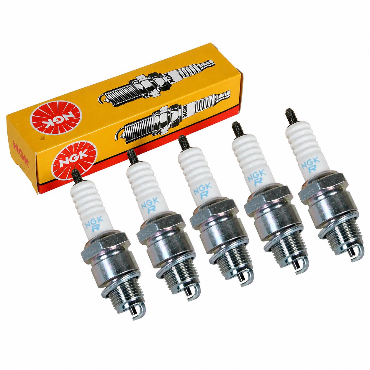 5x Ngk BPR7ES 2023 Z�ndkerzen spark plug passt an Beta Evo passt an Bmw Rr Bt Sr