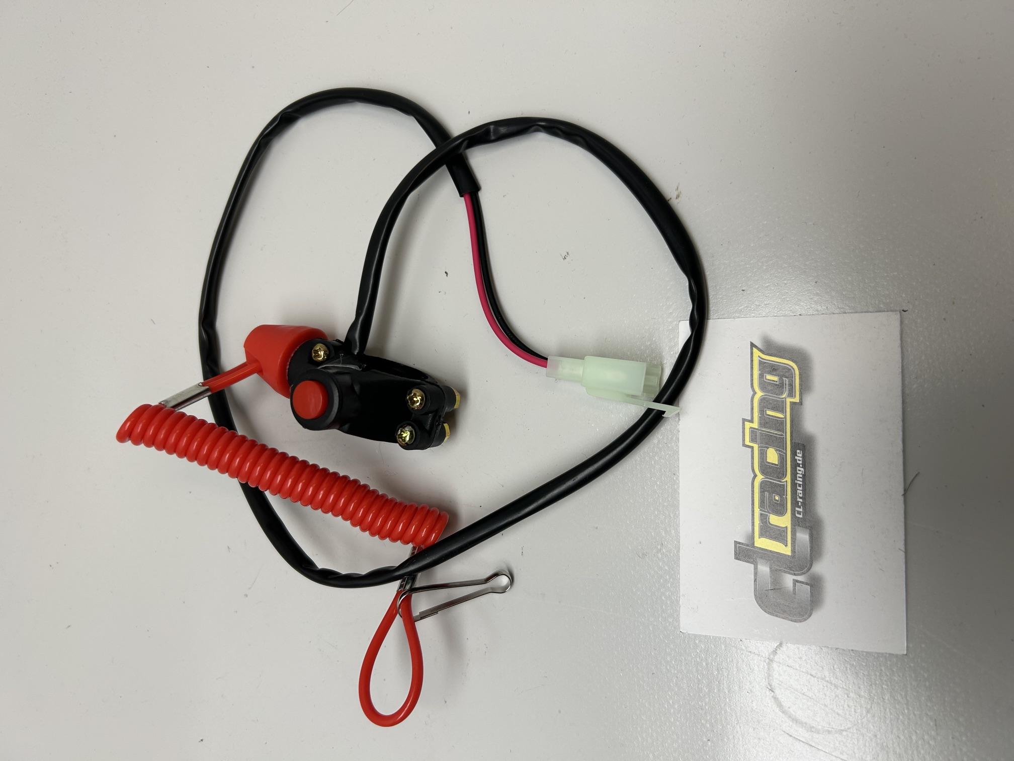 Abrei�schalter Killschalter Stopp-Schalter kill switch Quad Roller Mofa Cross Mx